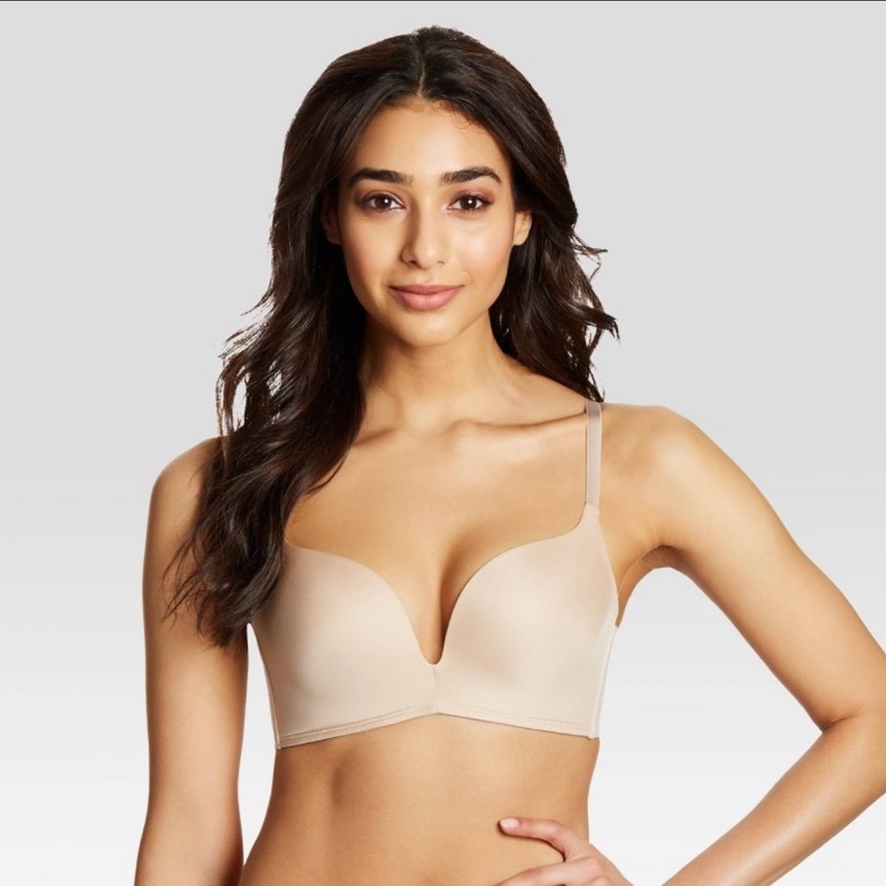 Maidenform Self Expresions Wireless Plunge Push-Up Bra